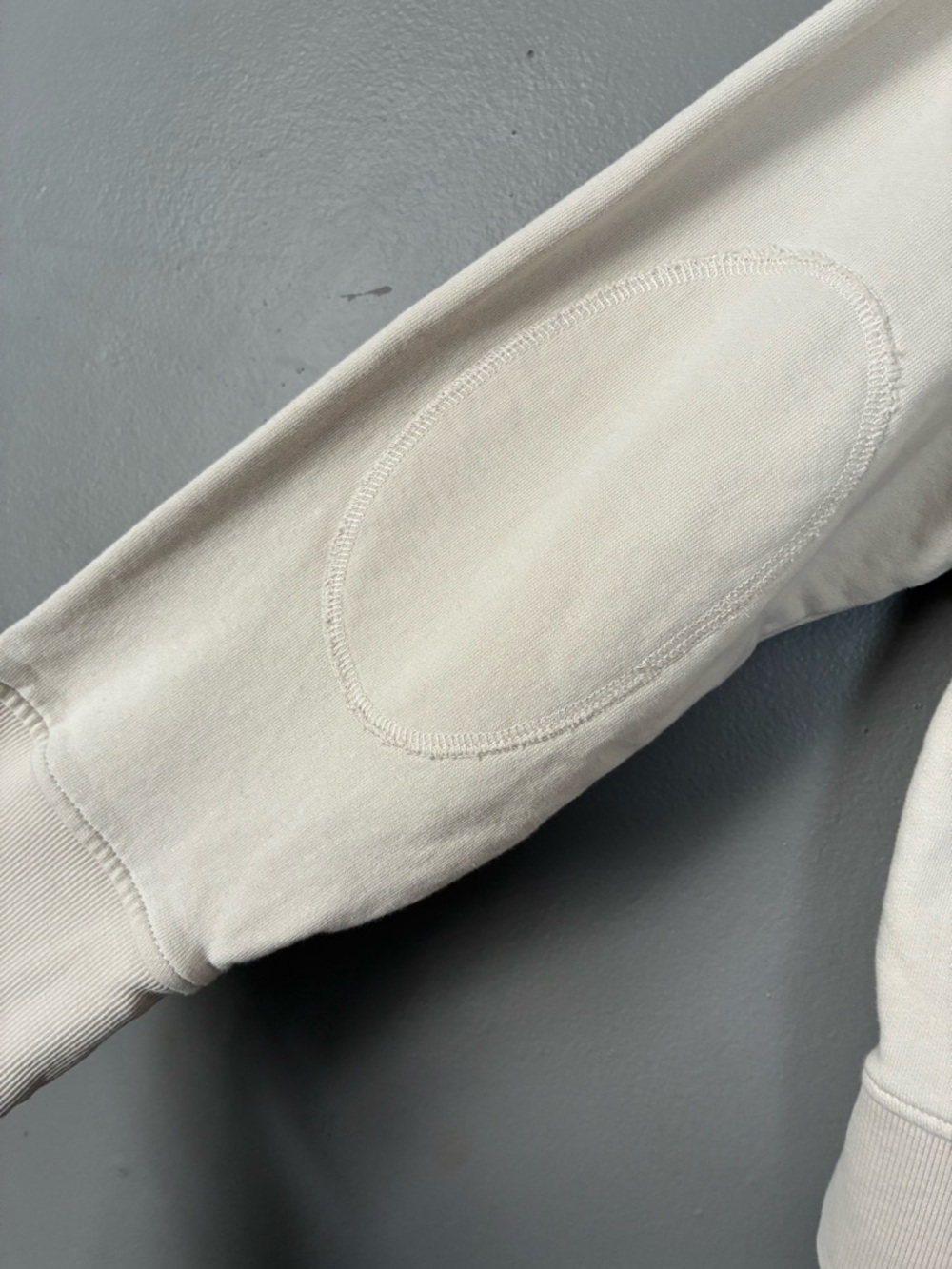 ZARA Oversized Cropped Polo Sweatshirt Top | Collared Pullover Preppy Coastal M - Picture 5 of 10